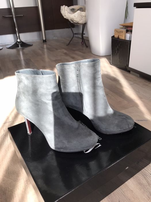 Botki na wysokim obcasie