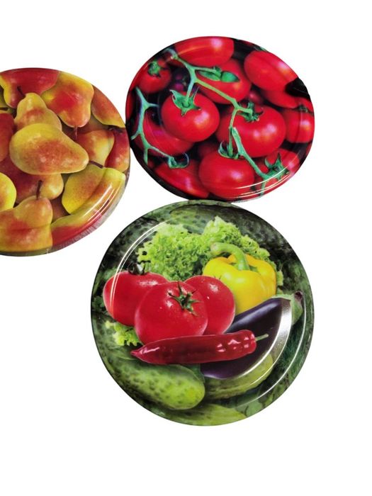 Кришка TWIST-OFF Ø 82 мм принт "Полинка" та "Слобожанка" 20 шт/уп