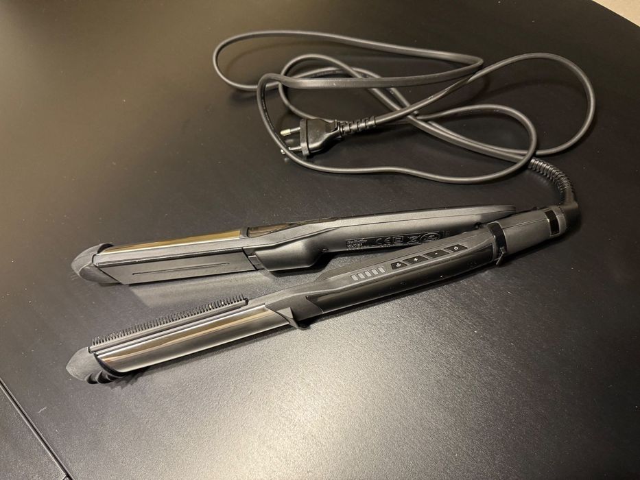 Ferro / Prancha de cabelo a vapor, alisa e ondula da Babyliss