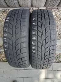 2x Opony Używane Całoroczne 195/65R15 Hancook