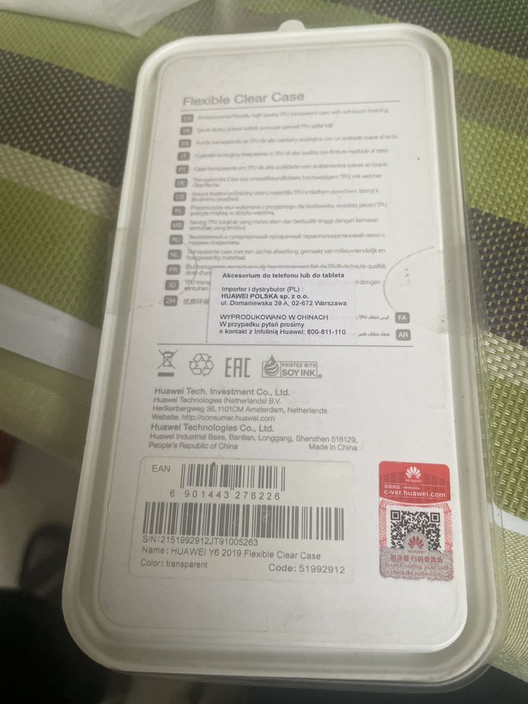 Etui Gumowe Huawei Y6 2019