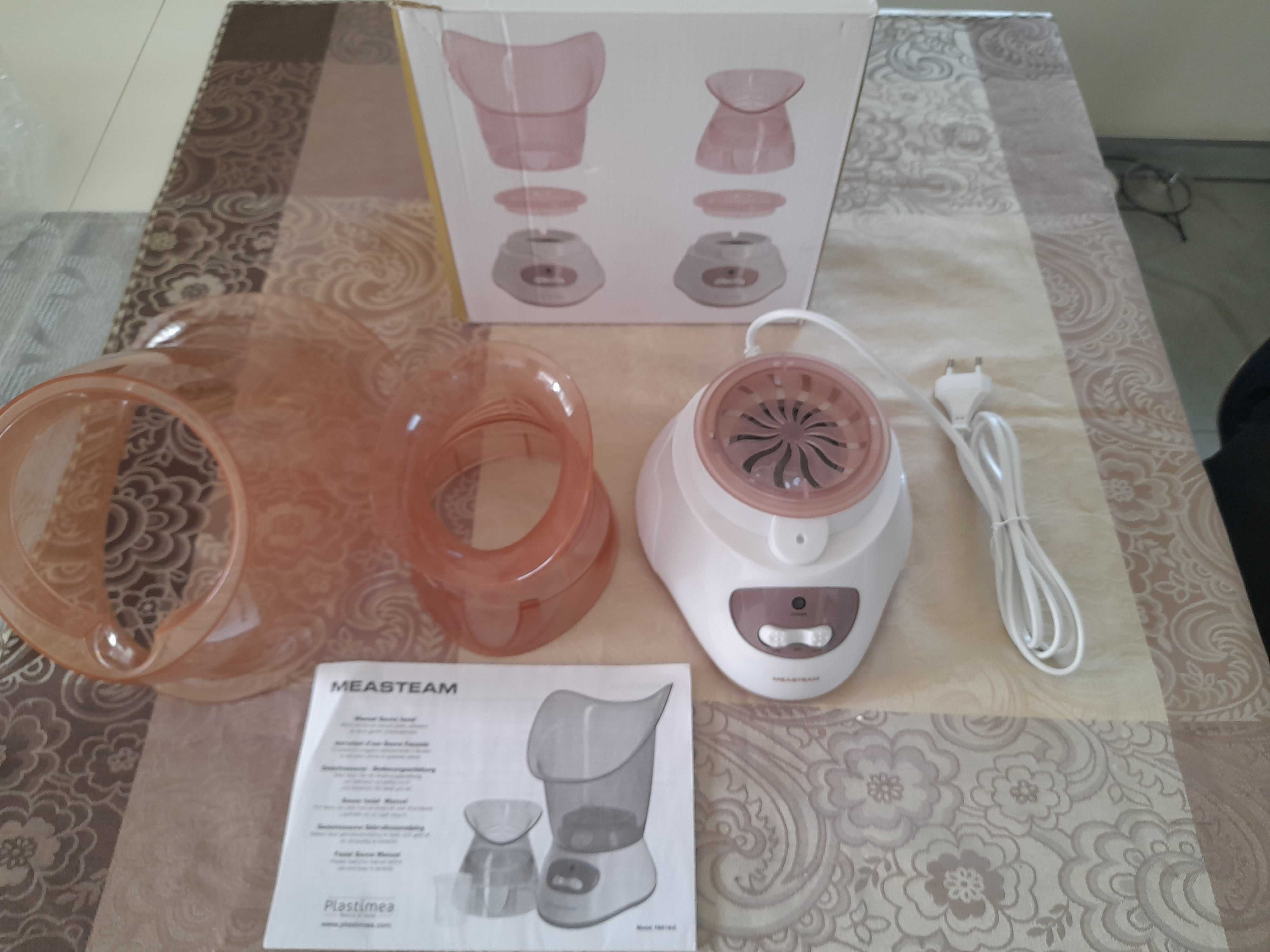 MEASTEAM Inhalator Parownica Sauna Parowa Inhalacja Twarzy