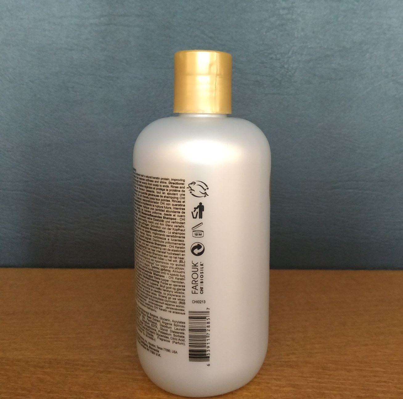 Шампунь+сироватка від CHI Keratin Reconstructing Shampoo