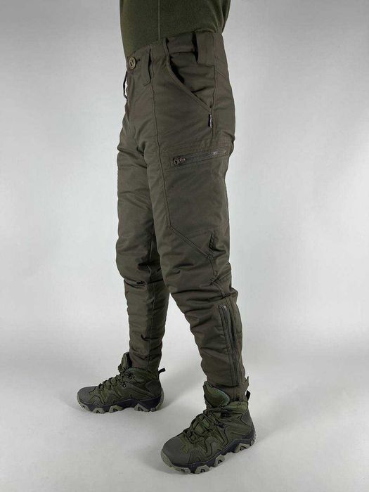 Штани ЗИМНІ Олива Columbia водовідштовхувальні утепленнi