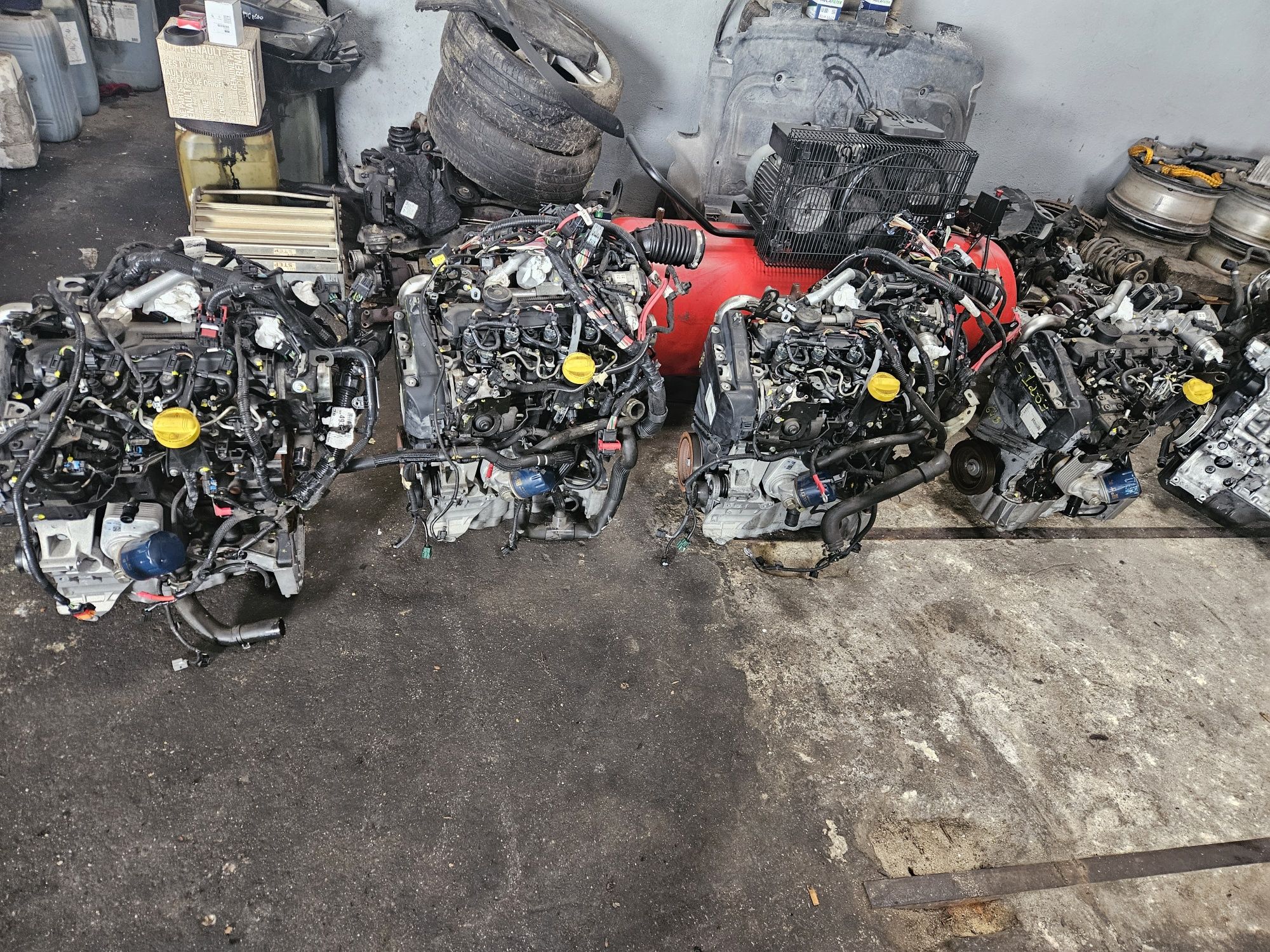 Motor renault 1.5 dci k9ka 636