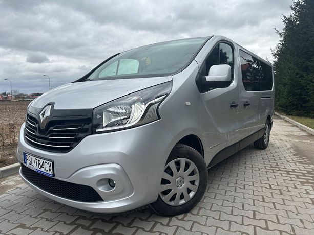 Renault Trafic GRAND PASSENGER LONG 8-os. Drzwi Boczne x 2 NAVI Nawiewy Salon PL