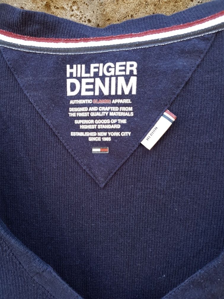 Hilfiger  r .164 cm   .M  granatowa  z długim rękawem młodzieżowa dams