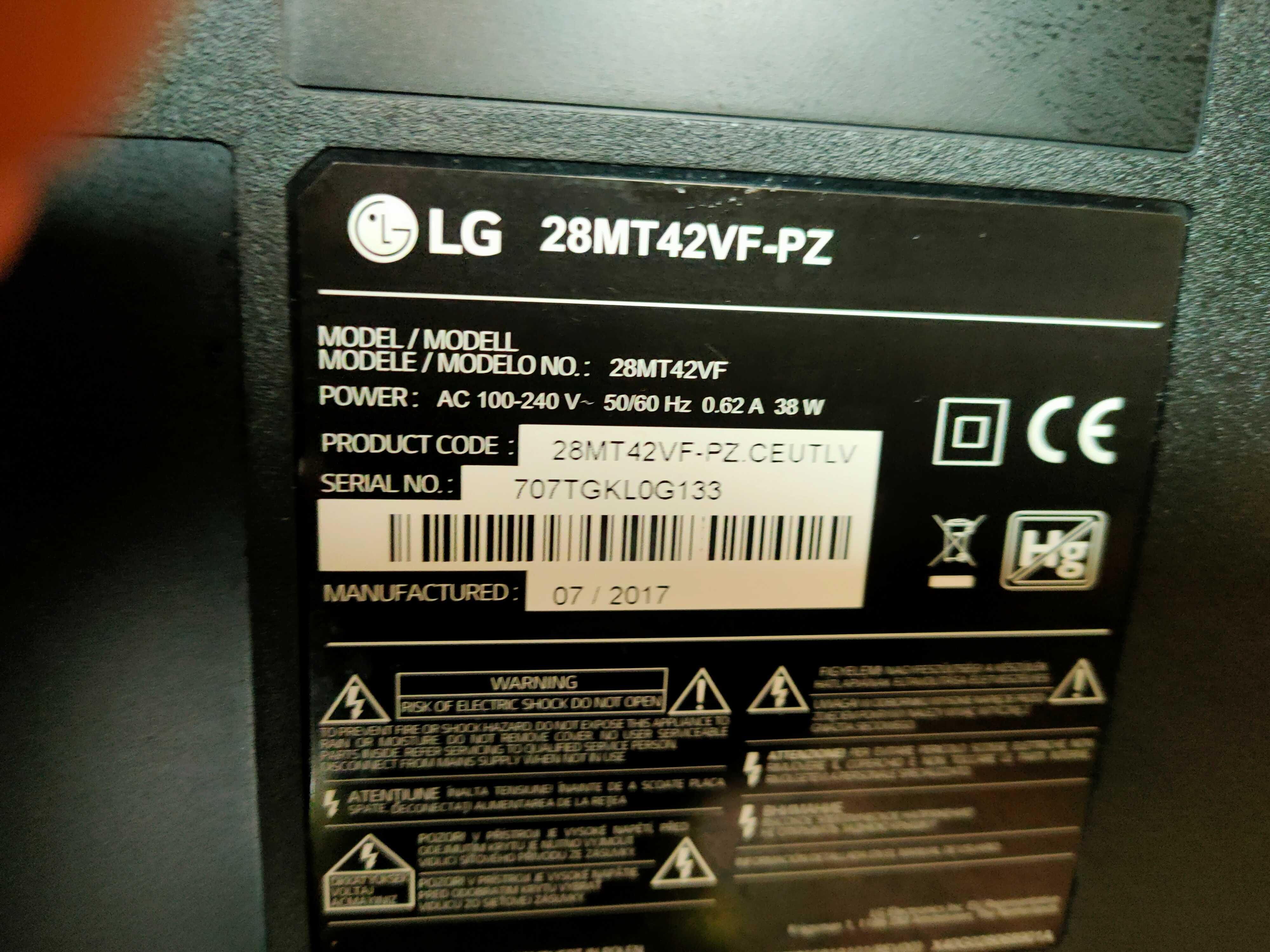 Televisão de 28 polegadas LG
