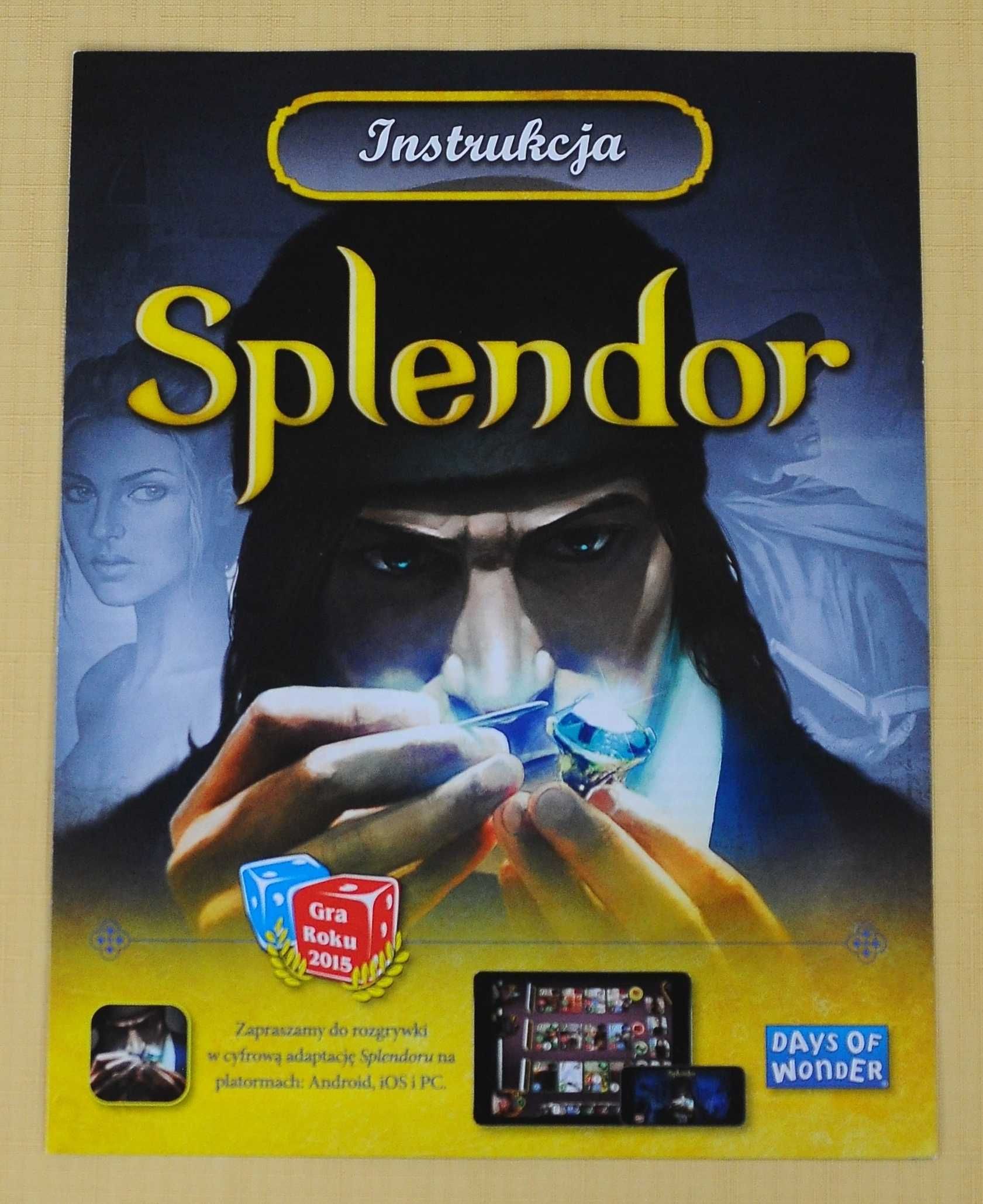 SPLENDOR Rebel: Oryginalna instrukcja do gry PL