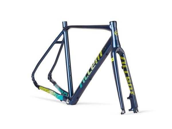 Frameset gravel Accent Furious Blue Pave XS/S/M/L/XL rama widelec ster
