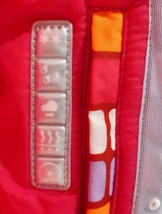 Kurtka zimowa z odpinanym kapturem Reima Tec Finland EU 152 kolorowa