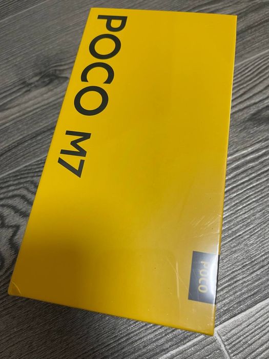 Продам Poco M7 6/128 GB  NFC Black новий в заводскій плівці!!!