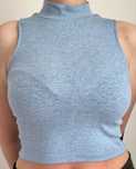Crop top pół golfik golf h&m