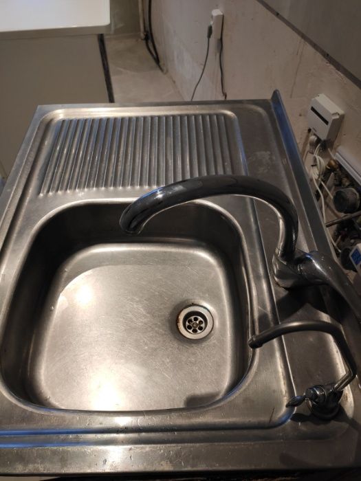 мойка бу нержавейка со смесителем