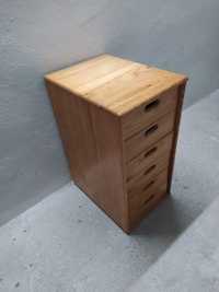 Szafka drewniana sosnowa 6 szuflad (nr 2)