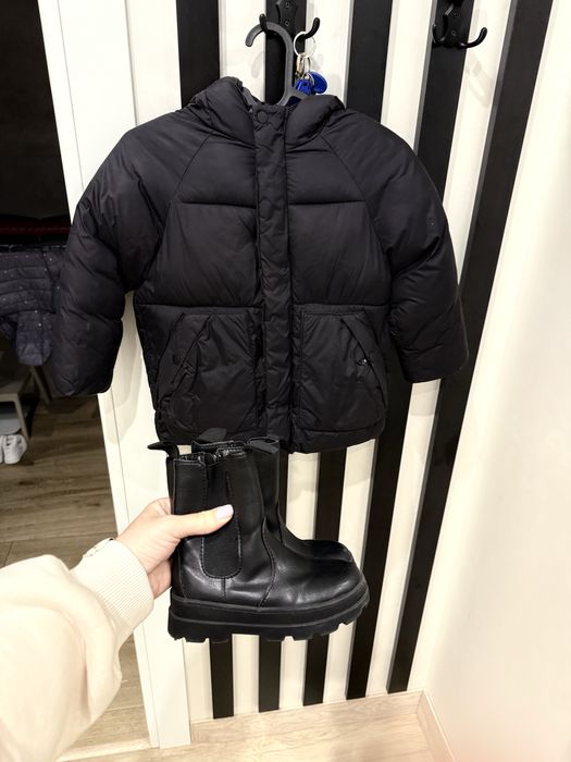 Куртка Zara ботинки HM