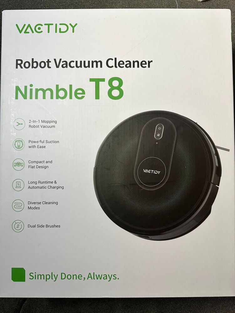 robot odkurzający Vactidy Nimble T8 2 w 1