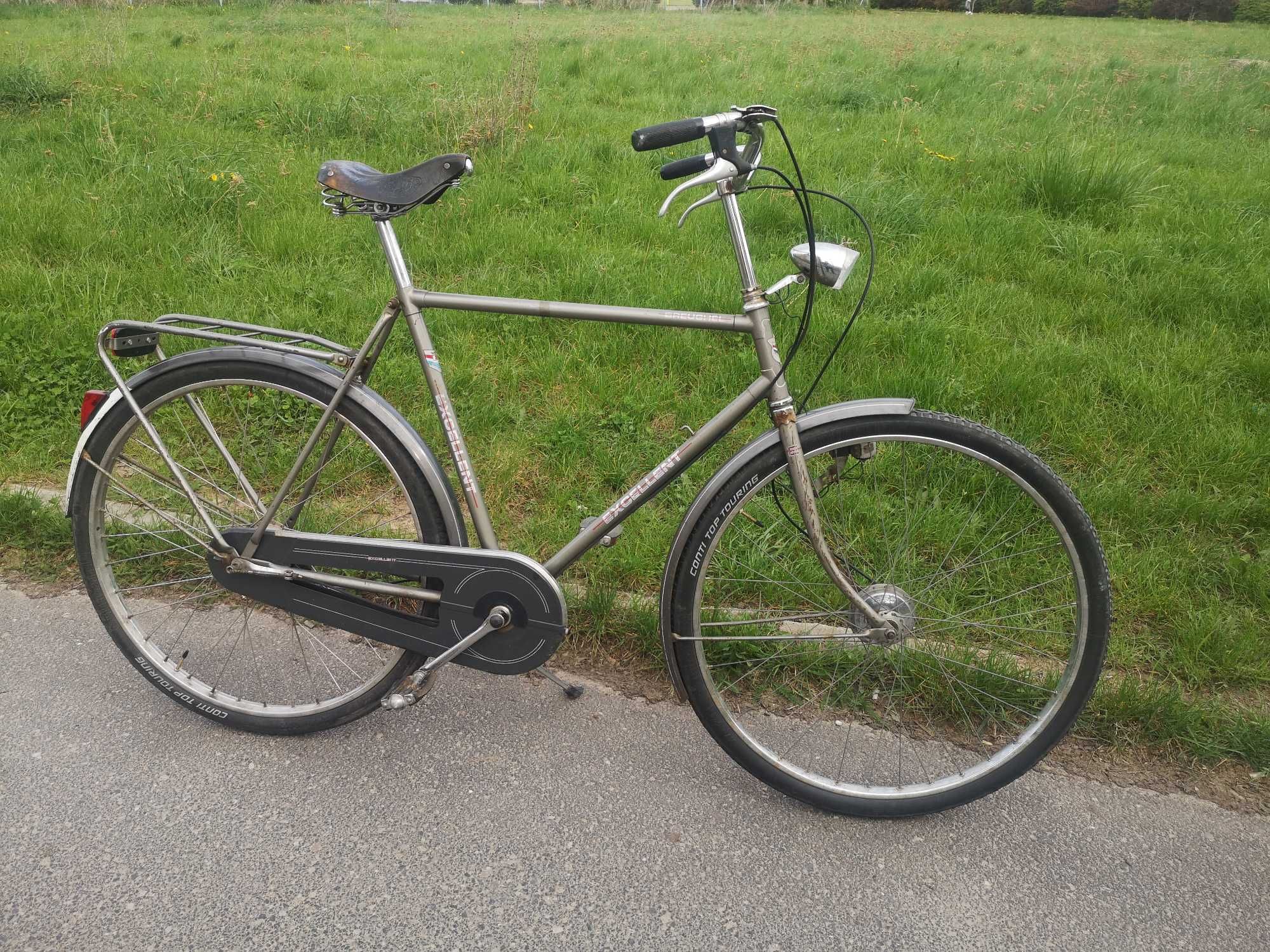 Rower holenderski retro, zabytkowy (jak Gazelle Batavus Union) stalowy