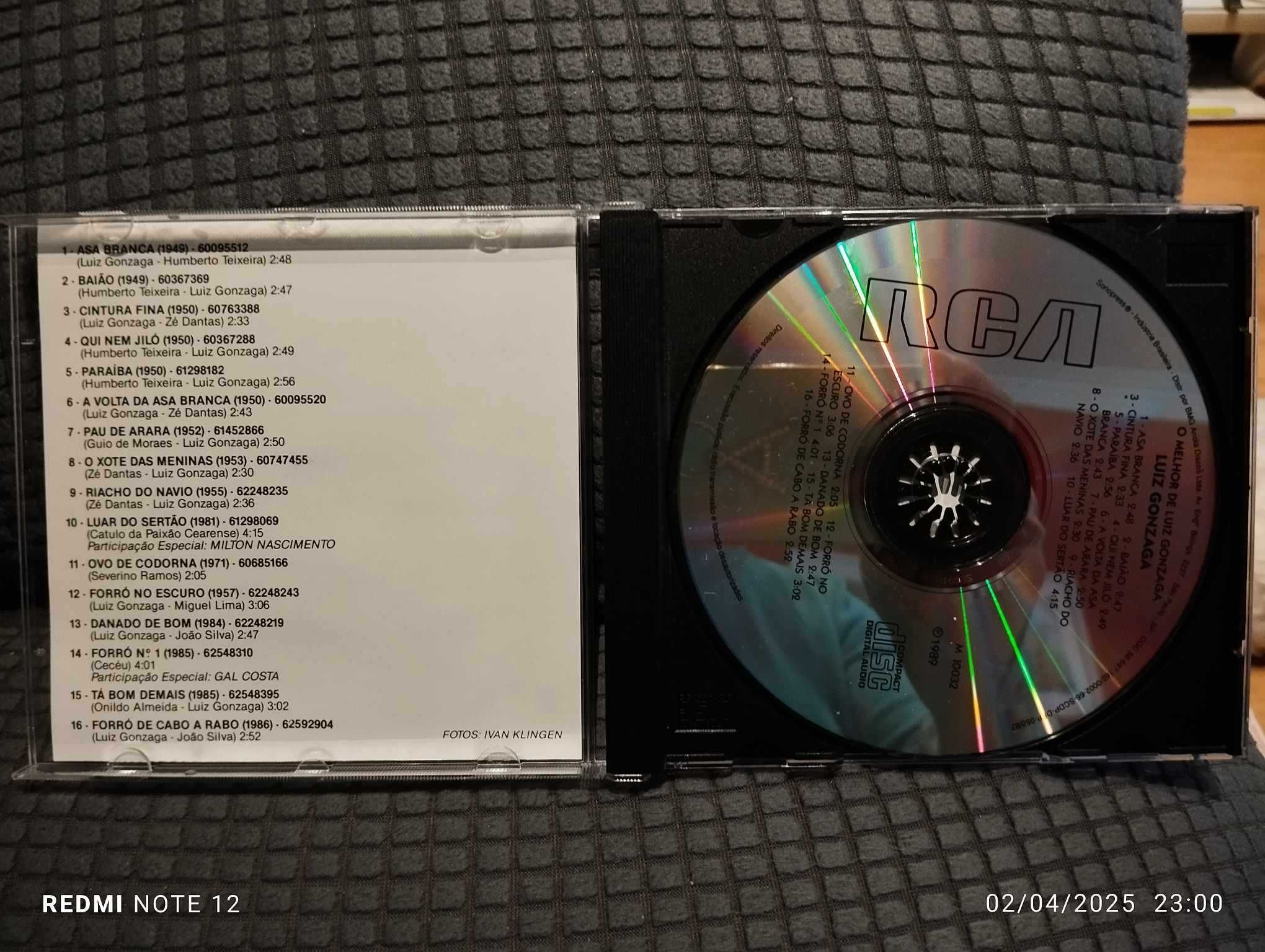 CD - O melhor de Luiz Gonzaga