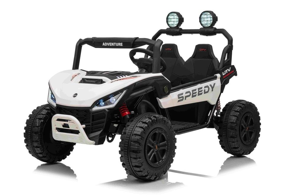 800w 4x4 2osobowyauto na akumulator  Buggy SPEEDY 4x4  Biały
