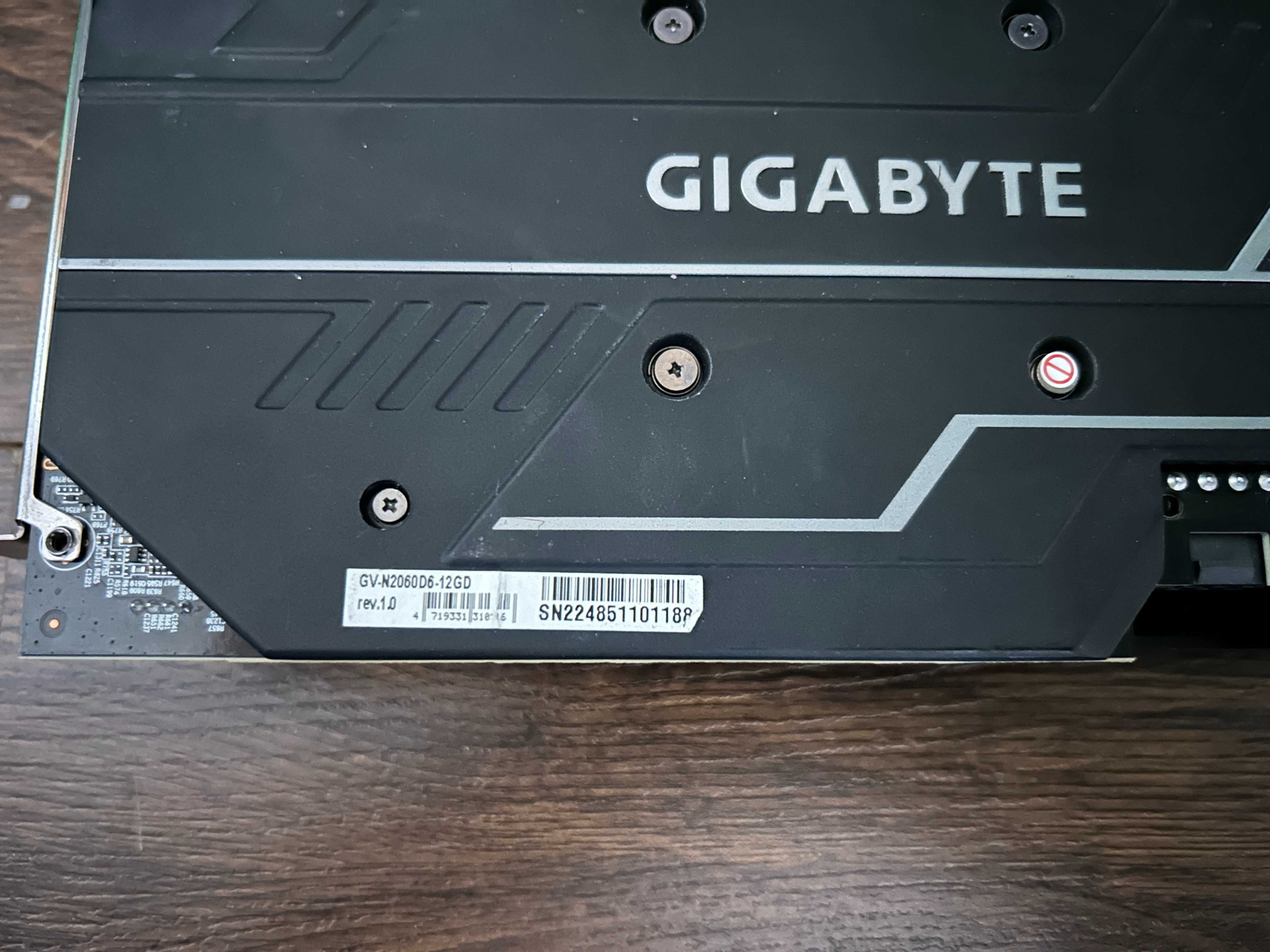 ХИТ! Видеокарта NVIDIA RTX 2060 12GB GDDR6 GIGABYTE Гарантия!