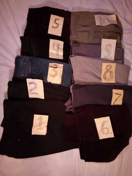 Брюки штаны джинсы мужские новые и бу