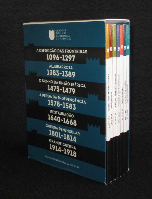 Livros Grandes Batalhas da História de Portugal Completo