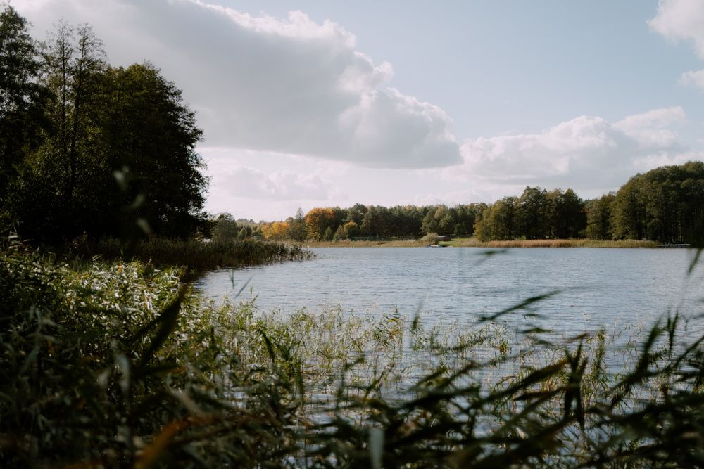 Dom nad Jeziorem Okrągłe, własna plaża, pomosty, ka
