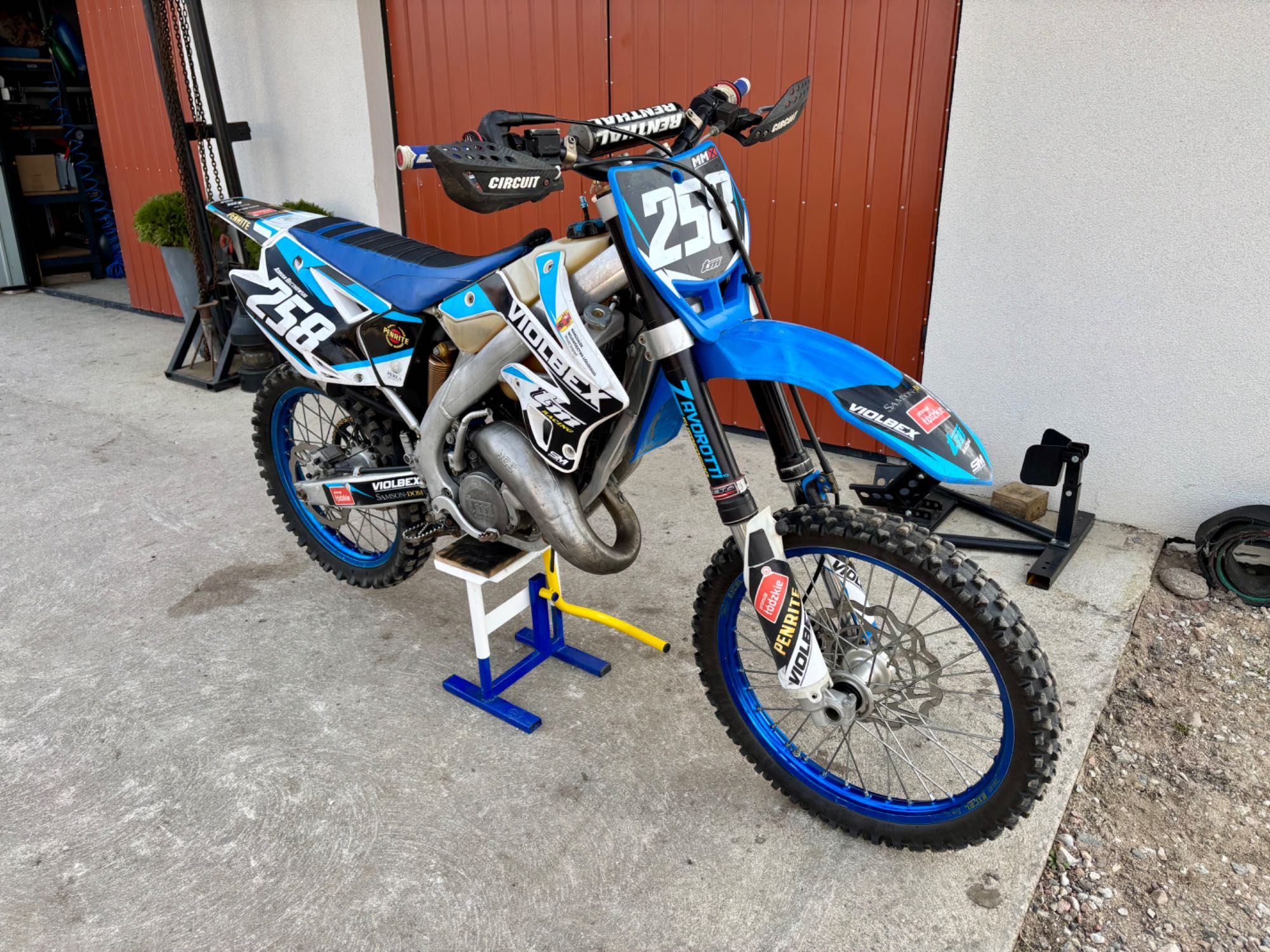 TM Racing MX 125 Nicasil SEL A Stan BDB Transport Full Cross Prywatnie