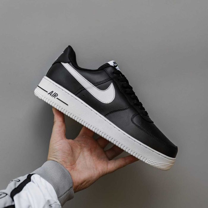 Кросівки Nike Air Force 1 Black-White premium