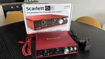 Interfejs Audio Focusrite Scarlett 6i6 - 2 generacji. Jak Nowy! Gdynia