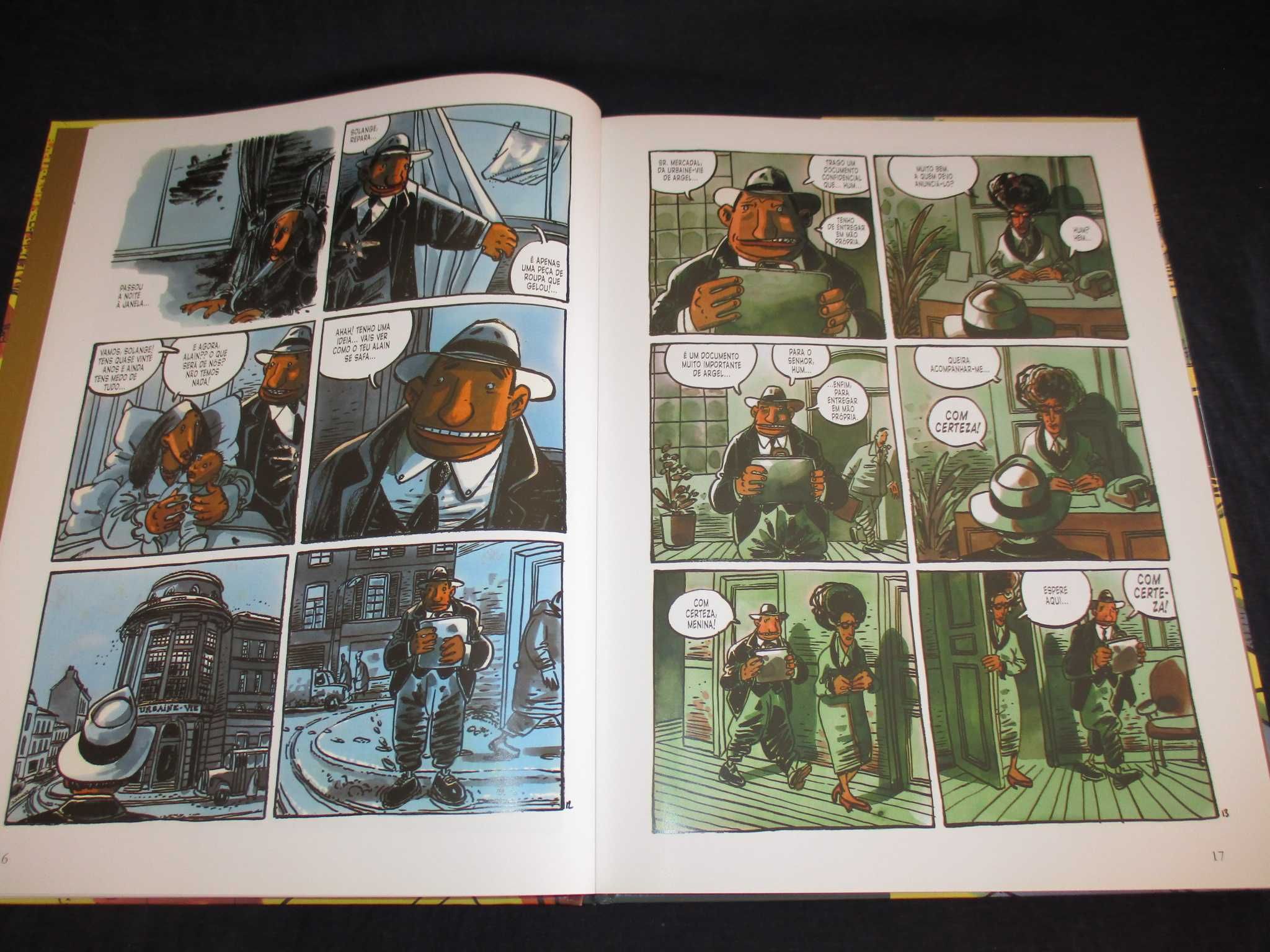 Livro BD Lá em África Tronchet e Anne Sibran Asa