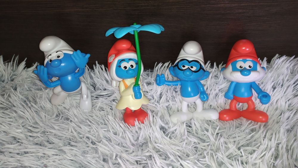 Смурфіки смурфета папа смурф іграшки