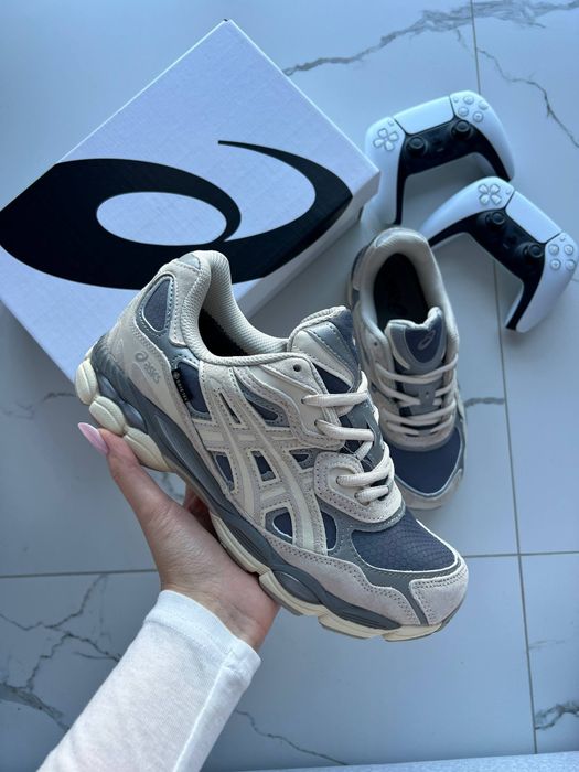 Asics Gel-NYC Cream Oyster Grey GORE-TEX