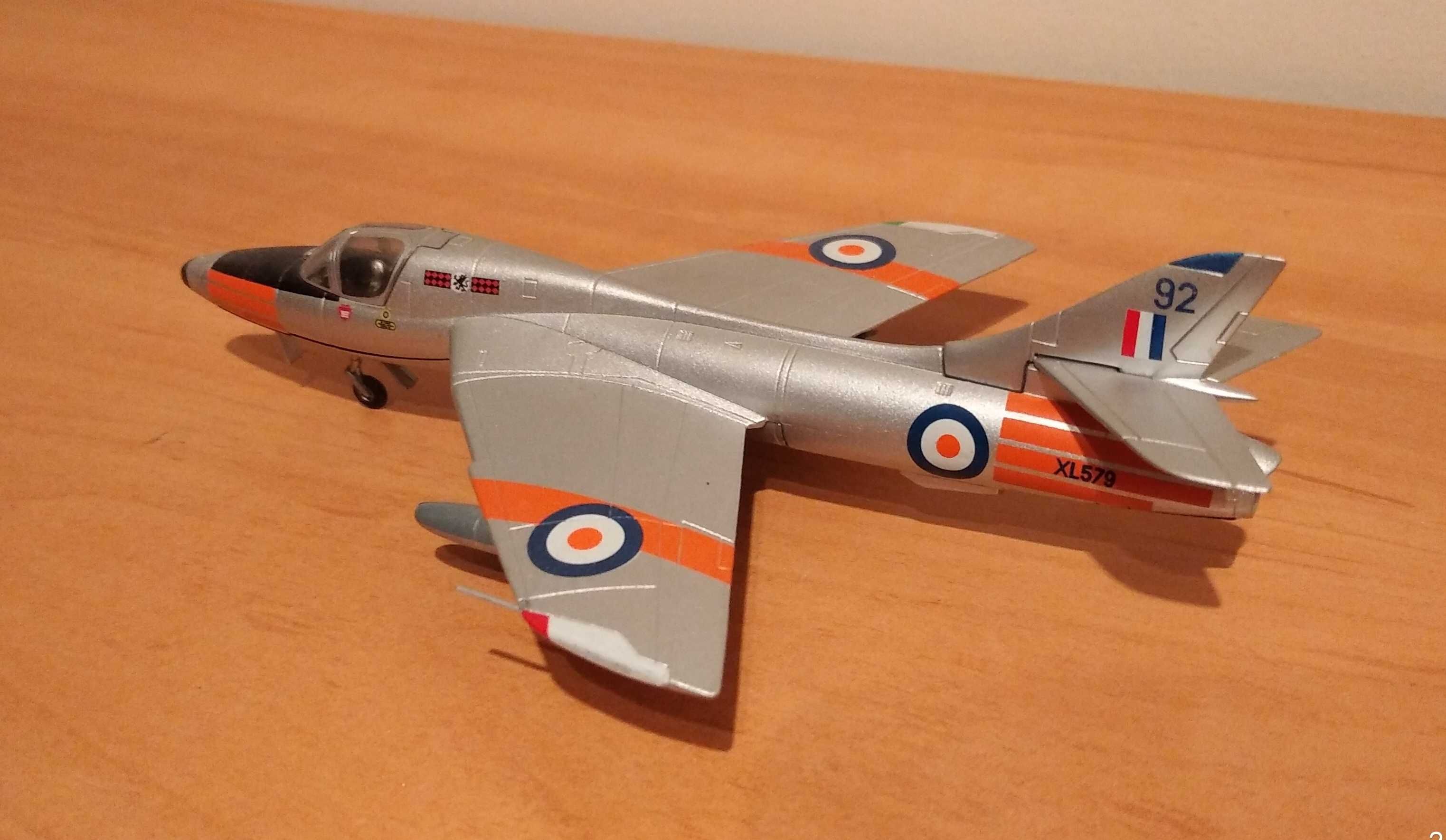 Model samolotu Hawker Hunter T.7