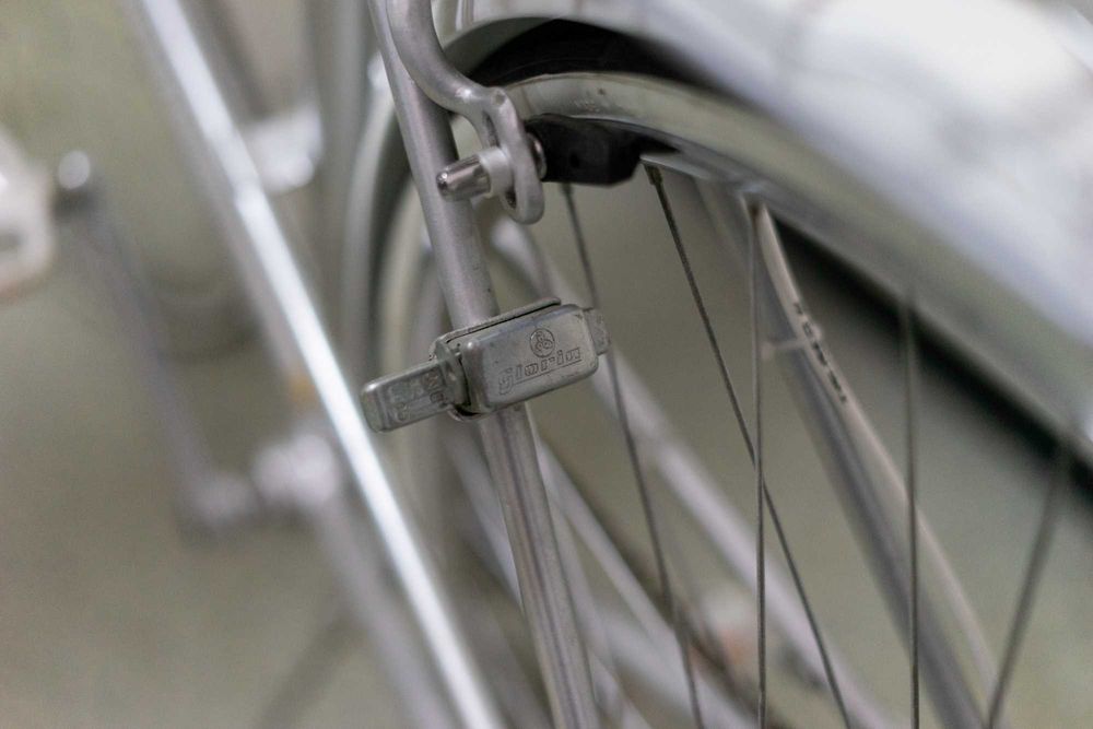 Rower Capriolo Retro Vintage Damka 27 Przerzutki biało srebne