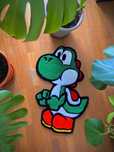Tapete tufting Yoshi Super Mário