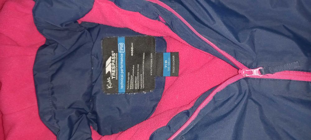 Kurtka zimowa narciarskie 122/128