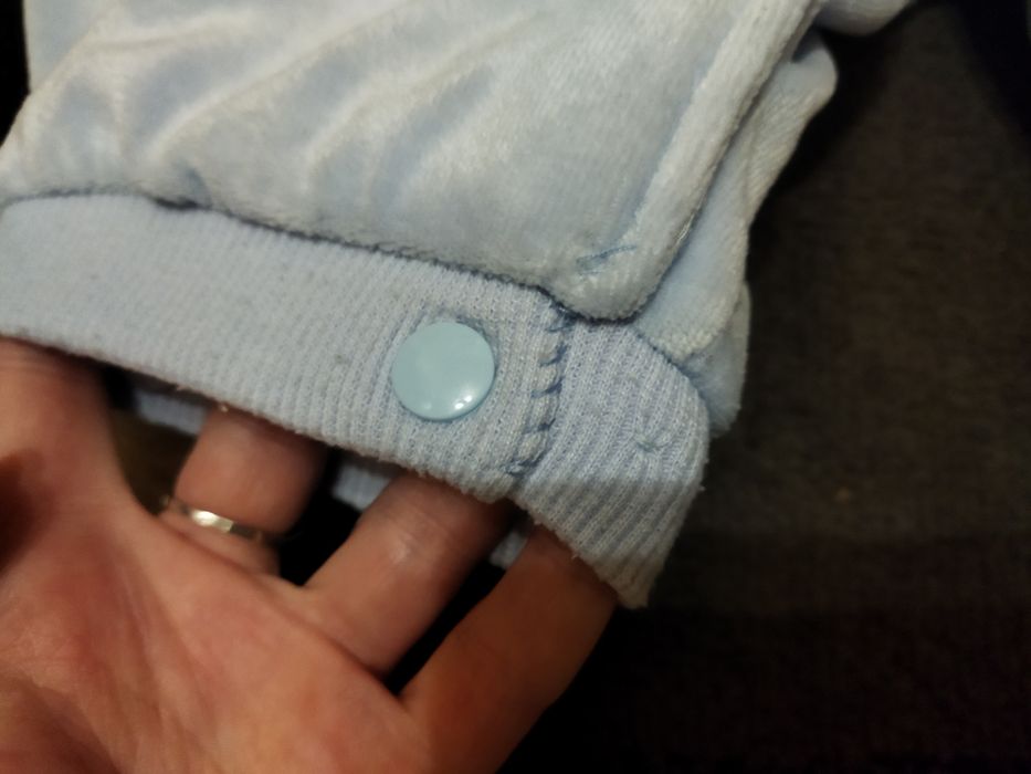 Комбинезон теплый мягкий 0-6 мес.