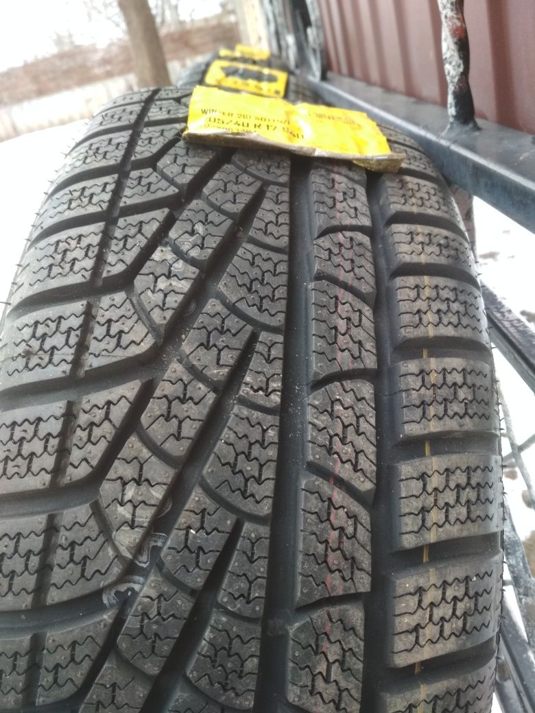 Литые диски Skoda VAG дизайн Trinity r17 5x100, шины Pirelli sottozero