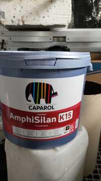 Tynk silikonowy caparol 1.5 wiadra kolor cappuccino