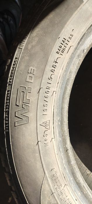 2 szt opon Nokian WR D3 195 60r15 88T