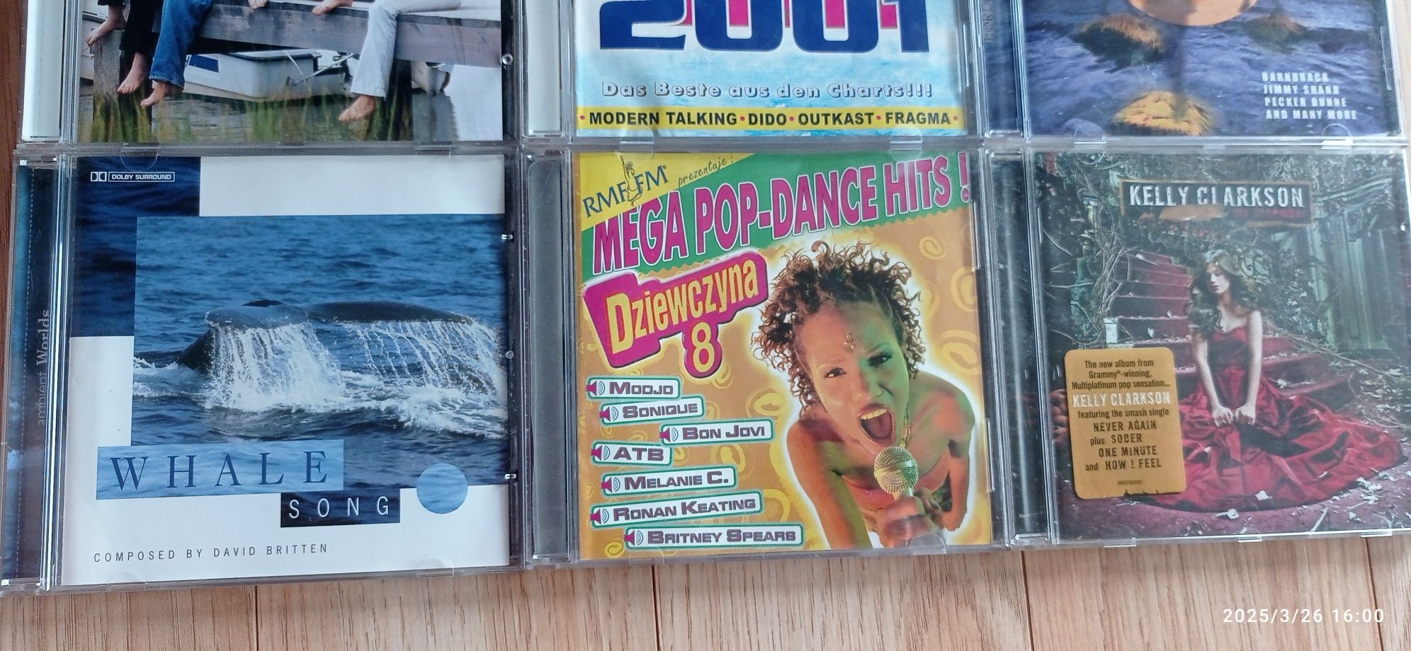 Pakiet 12 CD Faithless, Timberlake, Kelly Clarkson