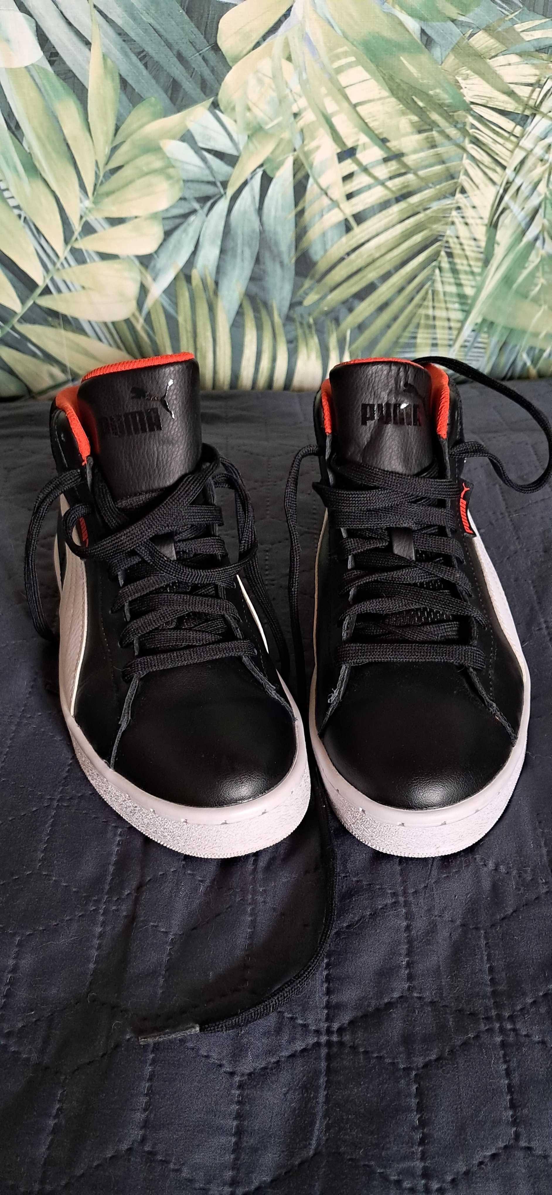 Puma skórzane sneakersy z Gore-tex, stan jak nowe,  r.39