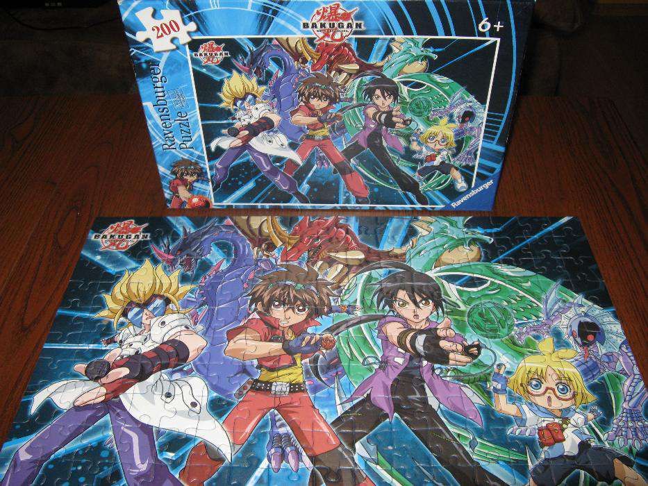 Puzzle Bakugan 200 elementów