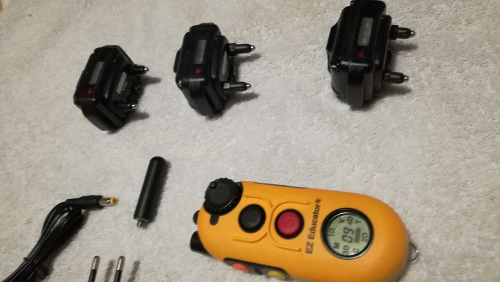 E-Collar Easy Educator EZ-900 obroża treningowa dla 3 psów duży zasięg
