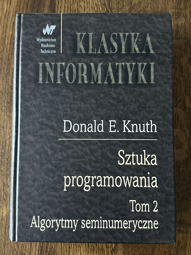 Sztuka programowania tom I-III. Donald E. Knuth (WNT)