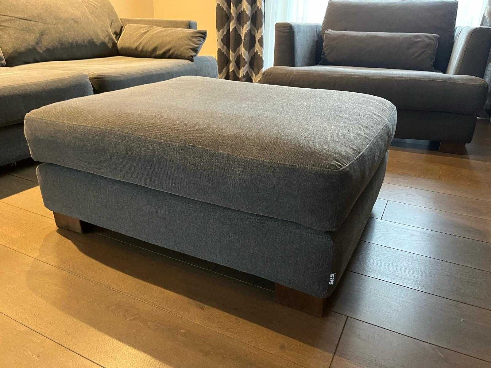 Komplet Brandon SITS - sofa, fotel i pufa