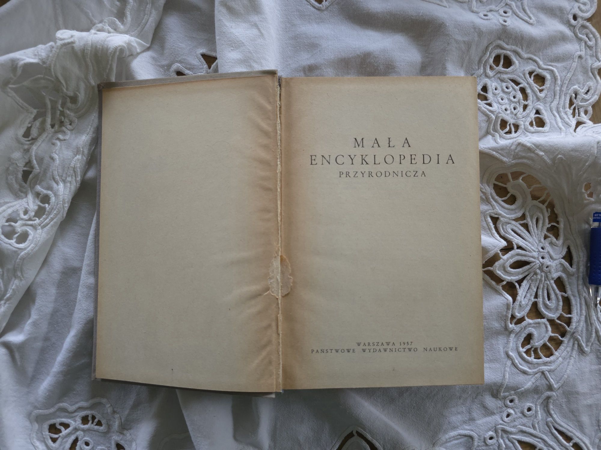 Mała encyklopedia przyrodnicza 1957r.