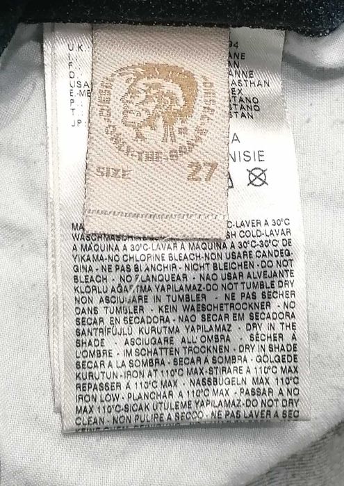 R) DIESEL GRUPEE strech jeansy damskie Roz.27/34